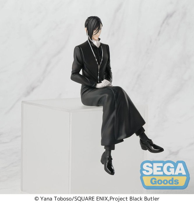 Sega Black Butler Sebastian Michaelis Estatua Perching PVC 16 cm