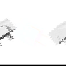 Bachmann Enchufe Schutzkontaktstecker Blanco Resistente a Roturas Montable