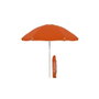 Marbueno Sombrilla Oxford Aluminio Naranja 240 cm
