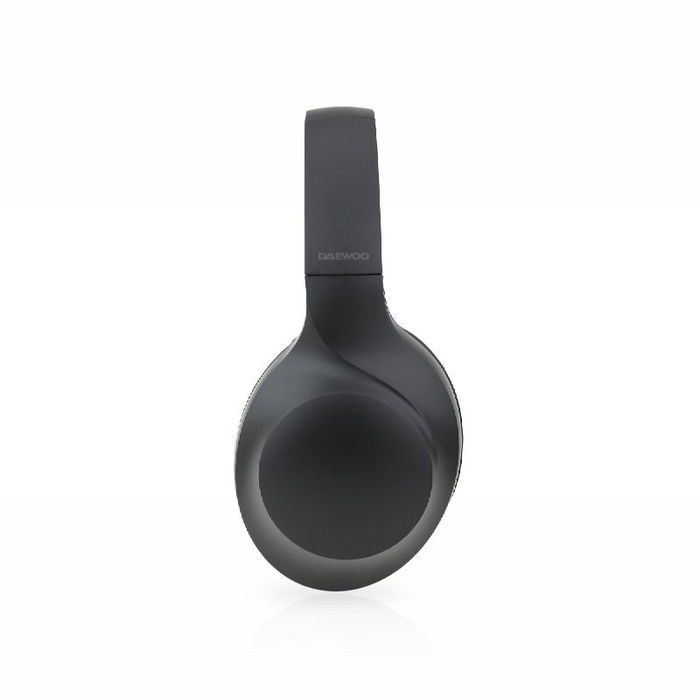 Daewoo Auricular de Diadema Bluetooth 5.3, Conectividad Inalámbrica, Color Negro - Ref: AURICULAR DAEWOO DIADEMA BLUETOOTH 5.3 NEGRO