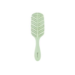 Bifull Cepillo Esqueleto Biodegradable Verde Biofriendly para Pelo con Cerdas Anti Nudo