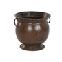 DKD Home Decor Ánfora de Hierro Patinado Marrón