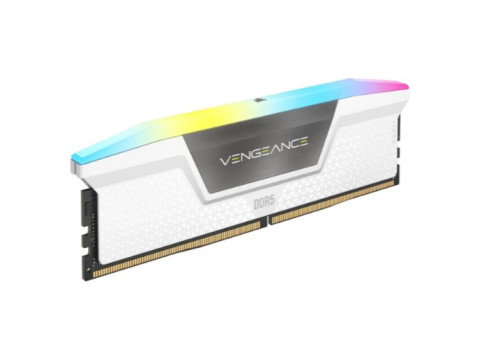 Corsair Vengeance RGB 32 GB (2x16 GB) DDR5 6400 MHz Blanco CMH32GX5M2B6400Z36W Corsair Vengeance RGB 32 GB (2x16 GB) DDR5 6400 MHz Blanco CMH32GX5M2B6400Z36W
