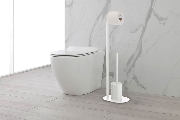 Inde Portarrollos Wc C/Escobillero Confortime 23x17x74 cm (6 Unidades)