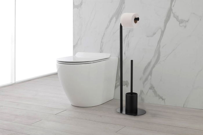 Inde Portarrollos Wc C/Escobillero Confortime 23x17x74 cm (6 Unidades)