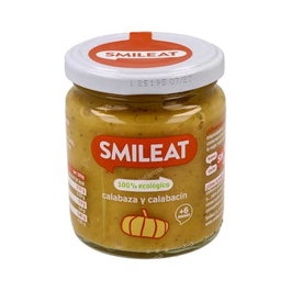 SMILEAT Tarrito de calabaza y calabacín 230 g