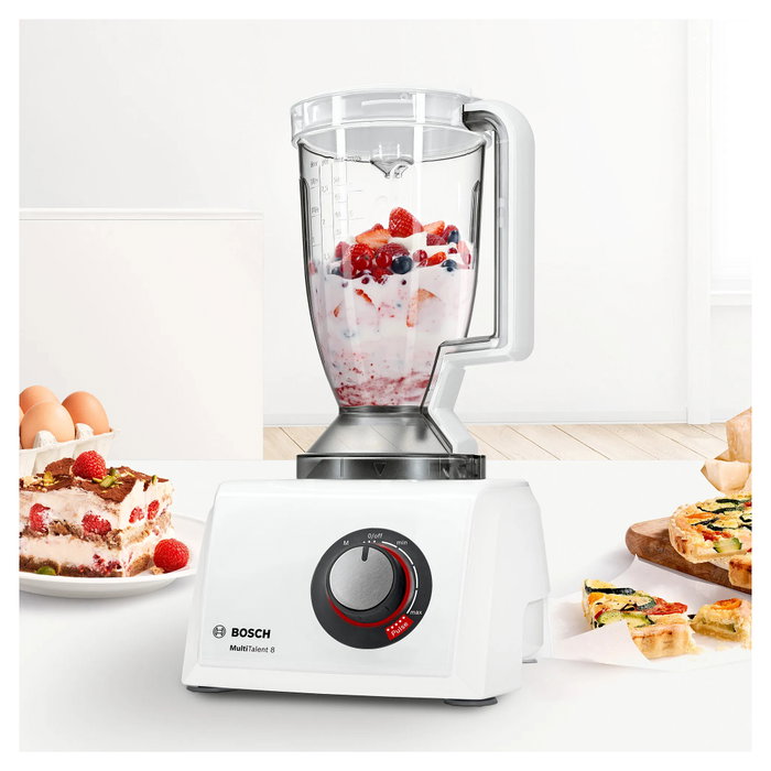 Bosch MC812W501 MultiTalent 8 Procesador de Alimentos 3,9 L Blanco Bosch MC812W501 MultiTalent 8 Procesador de Alimentos 3,9 L Blanco