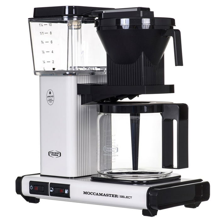 Moccamaster KBG Select Cafetera de filtro Off-white