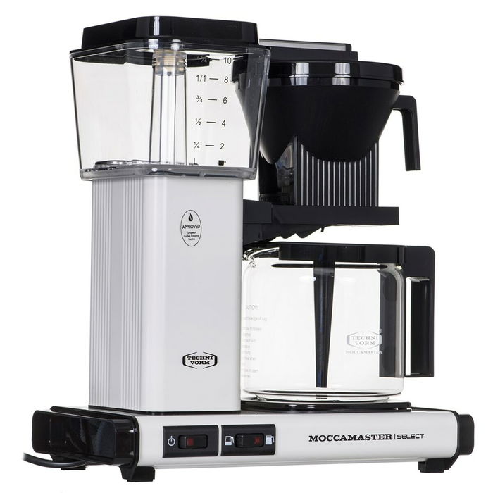 Moccamaster KBG Select Cafetera de filtro Off-white