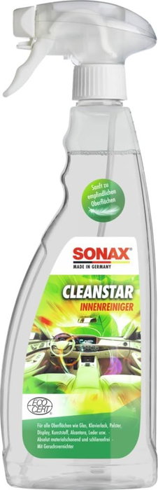 Sonax Cleanstar Limpiador de Interiores Spray 750ml Sonax Cleanstar Limpiador de Interiores Spray 750ml