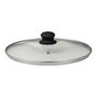 San Ignacio Cacerola Experto de Aluminio Prensado con Tapa de Cristal, 28 cm