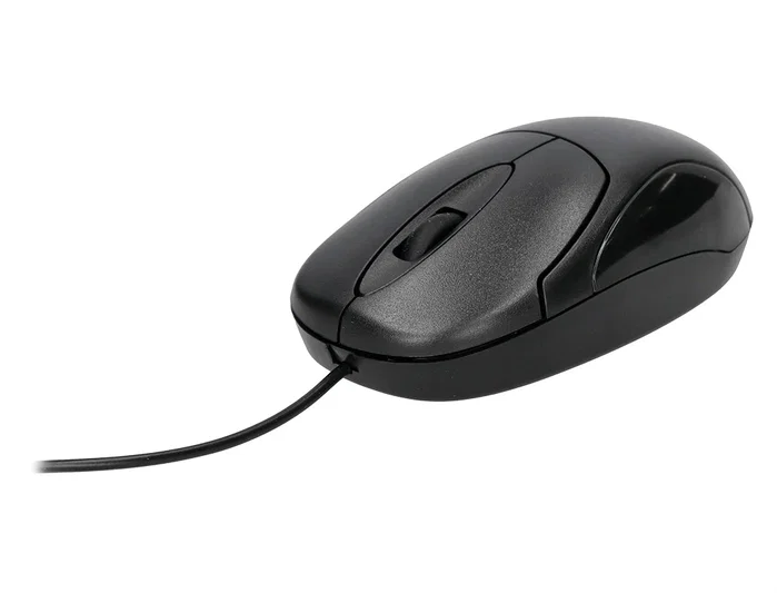 Q-connect Ratón óptico 800 DPI USB negro con cable Q-connect Ratón óptico 800 DPI USB negro con cable