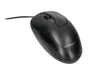 Q-connect Ratón óptico 800 DPI USB negro con cable