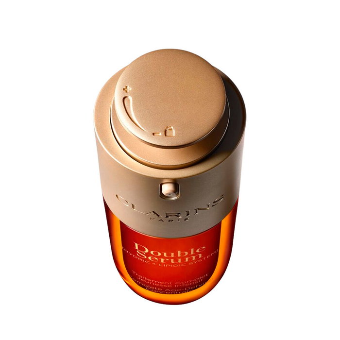 Clarins Double Serum - Concentrado Antiedad Tratamiento Facial - Antiarrugas, Reafirmante, Antioxidante, Hidratación Intensa - 30 ml Clarins Double Serum - Concentrado Antiedad Tratamiento Facial - Antiarrugas, Reafirmante, Antioxidante, Hidratación Intensa - 30 ml