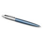 Parker Bolígrafo Jotter Waterloo Blue con Ribete Cromado y Tinta Azul