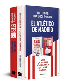 Roca Editorial Pack 120 Historias del Atlético de Madrid; Eternos Simeone y Aragones