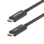 Cable USB Startech A40G2MB-TB4-CABLE Negro 2 m
