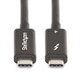 Cable USB Startech A40G2MB-TB4-CABLE Negro 2 m