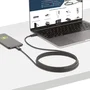 StarTech Cable Thunderbolt 4 Activo de 2m, 40Gbps, 100W PD, Negro