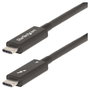 StarTech.com Cable Thunderbolt 4 Activo 2m 40 Gbps 100W Negro A40G2MB-TB4-CABLE
