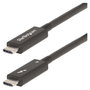 StarTech.com Cable Thunderbolt 4 Activo 2m 40 Gbps 100W Negro A40G2MB-TB4-CABLE
