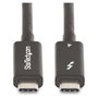 StarTech.com Cable Thunderbolt 4 Activo 2m 40 Gbps 100W Negro A40G2MB-TB4-CABLE