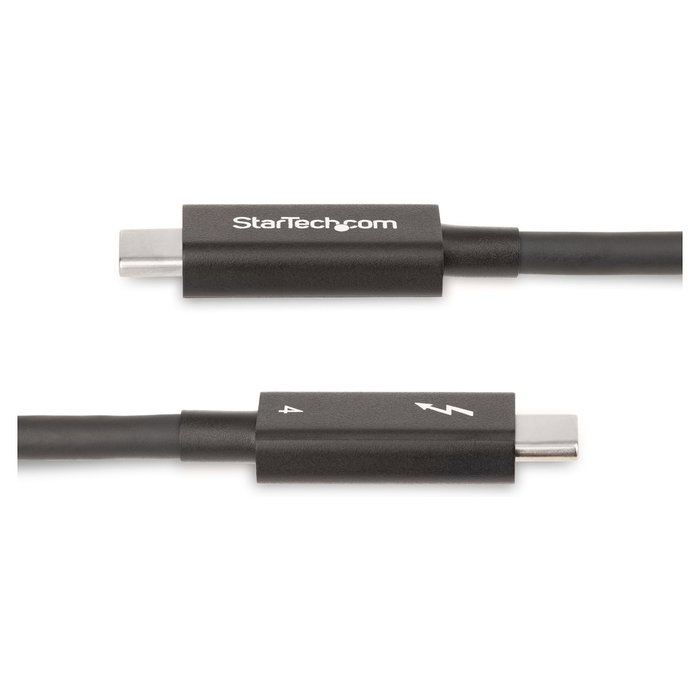 StarTech.com Cable Thunderbolt 4 Activo 2m 40 Gbps 100W Negro A40G2MB-TB4-CABLE