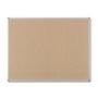 NOBO Tablero de anuncios Essence de corcho con marco de aluminio 120x90 cm