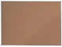 Tablero Corcho Nobo Essence Marco Aluminio 90X120 Cm