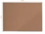 Tablero Corcho Nobo Essence Marco Aluminio 90X120 Cm