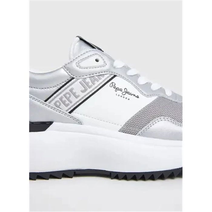 Zapatillas Casual de Mujer Pepe Jeans Kimi Mesh Gris 35