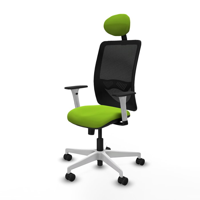 PIQUERAS Y CRESPO Silla de oficina Zulema con mecanismo Sincro, Pistacho y Negro PIQUERAS Y CRESPO Silla de oficina Zulema con mecanismo Sincro, Pistacho y Negro