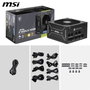 MSI MAG A750GLS PCIE5 750 W 80 PLUS Gold Modular Negro