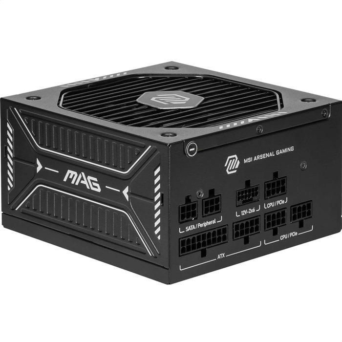 MSI MAG A750GLS PCIE5 750 W 80 PLUS Gold Modular Negro