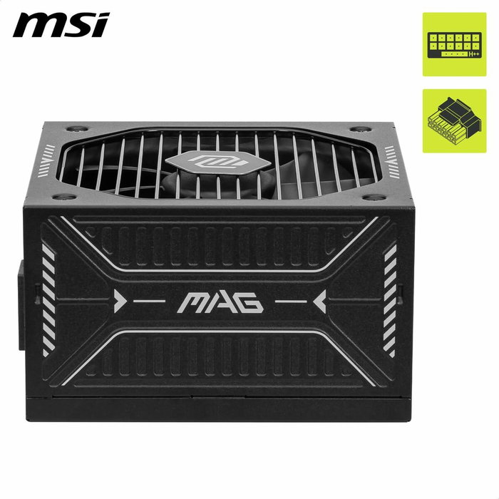 MSI MAG A750GLS PCIE5 750 W 80 PLUS Gold Modular Negro