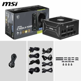 MSI MAG A750GLS PCIE5 750W 80 PLUS Gold Modular Negro