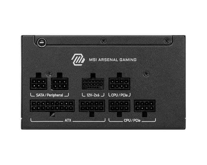 MSI MAG A750GLS PCIE5 750W 80 PLUS Gold Modular Negro