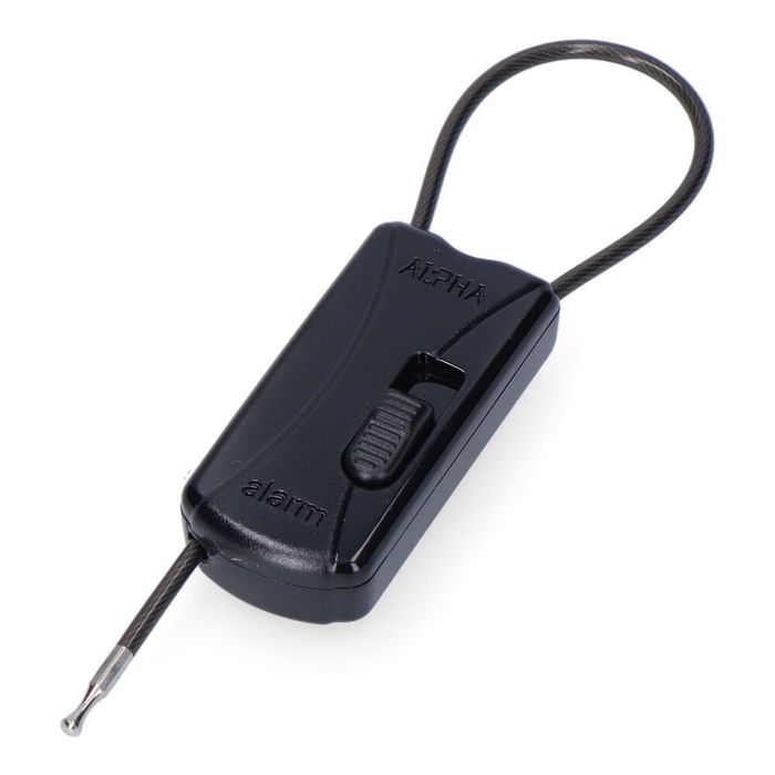 Alpha 9298600 Caja 25 Bridas Ajustables Anti Robo para Envases con Asa