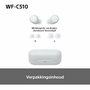 Sony WF-C510 Auriculares True Wireless Blancos con Estuche de Carga IPX4