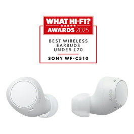 Sony WF-C510 Auriculares Inalámbricos True Wireless, Bluetooth 5.3, Cancelación de Ruido (ANC), Carga Rápida, Hasta 22h Autonomía, Blanco