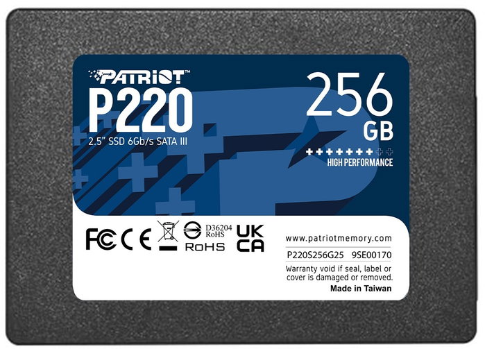 Patriot P220 256GB SSD 2,5 pulg. SATA III