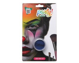 Maquillaje Al Agua Azul En Pastilla De 3 gramos - Para Disfraces Temáticos, Carnaval, Body Paint