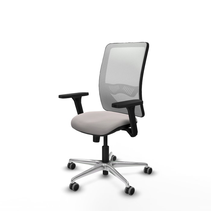 PIQUERAS Y CRESPO Silla de oficina Zulema Blanca con mecanismo Sincro y Brazos 3D PIQUERAS Y CRESPO Silla de oficina Zulema Blanca con mecanismo Sincro y Brazos 3D
