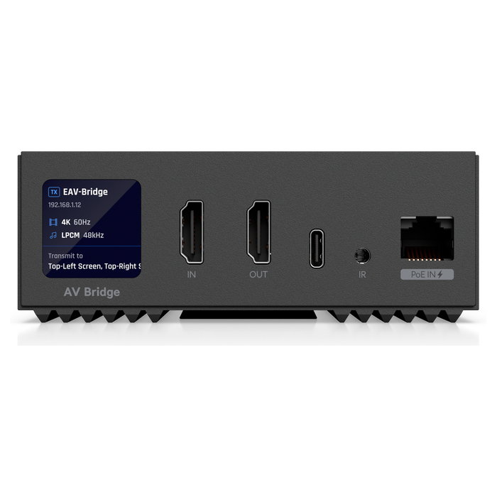 Ubiquiti Enterprise Audio/Video Bridge Negro