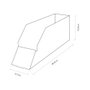 Edm Caja expositora material electrico 098 x 472 x 153 mm