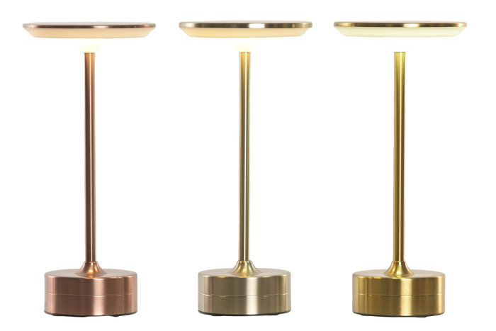 DKD Home Decor Lámpara Táctil LED de Hierro Surtida