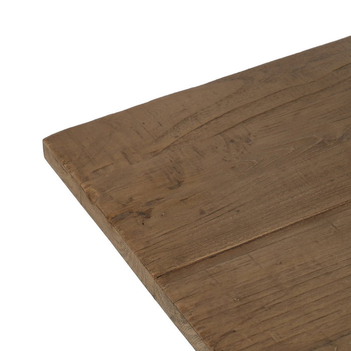 Mesa Comedor Madera de Roble Salón 240 X 98 X 76 cm