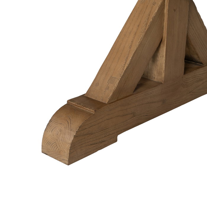 Mesa Comedor Madera de Roble Salón 240 X 98 X 76 cm