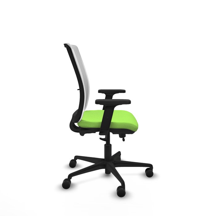 PIQUERAS Y CRESPO Silla de oficina Haches Pistacho y Blanco