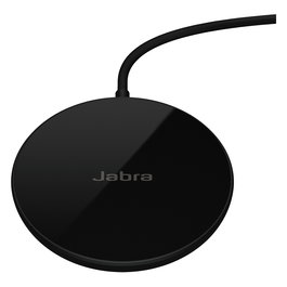 Jabra 14207-92 Cargador Inalámbrico Qi para Auriculares (Evolve2 Buds, Elite 7 Pro, Active 75t, etc.) - USB-A, Negro